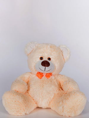Плюшевий ведмедик "Джеймс" (65 см) - персиковий | 6735779