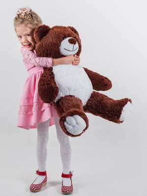 Плюшевий ведмідь "Джиммі” (90 см) - шоколадний | 6735788