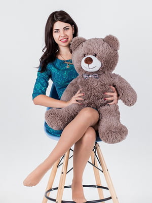 Плюшевий ведмідь "Джиммі” (90 см) - капучіно  | 6735790