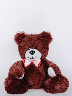 Плюшевий ведмедик "Рональд" (35 см) — шоколадний | 6735792