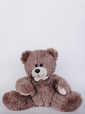 Плюшевий ведмедик "Рональд" (35 см) - капучіно | 6735794