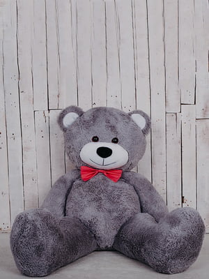 Велика м'яка іграшка "Ведмедик Біллі" (150 см) Сірий | 6735871