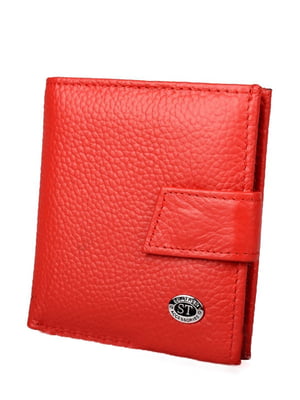 Шкіряний червоний гаманець | 6736834