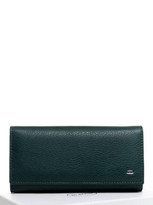 Шкіряний гаманець зелений | 6736876
