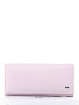 Шкіряний рожевий гаманець на магніті | 6737045