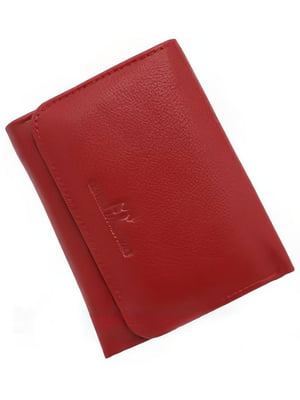Шкіряний червоний гаманець | 6737076