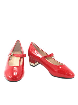 Лакові червоні туфлі | 6737378