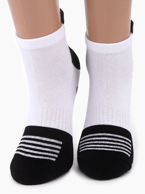 Шкарпетки для чорно-білі в смужку | 6737817