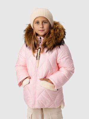 Куртка зимова рожева | 6744238
