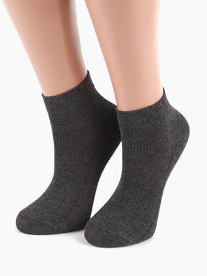 Шкарпетки темно-сірі | 6744105