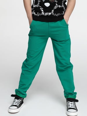 Зелені спортивні штани | 6742027