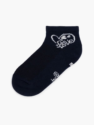 Шкарпетки сині з малюнком | 6745653