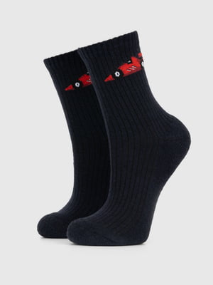 Шкарпетки темно-сині “Феррарі” | 6740086