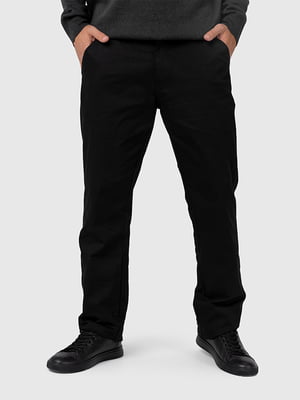 Чорні класичні штани з кишенями | 6744193