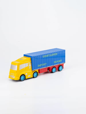 Іграшкова різнокольорова вантажівка | 6745958