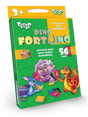 Розвиваюча настільна гра "Dino Fortuno" | 6746298