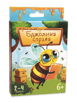 Карткова гра “Бджолина справа” розважальна українською мовою | 6746899