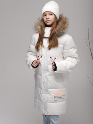 Зимова біла куртка | 6741540