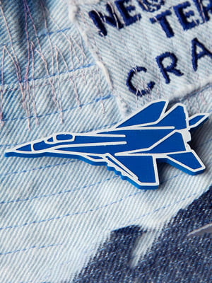 Значок NeoTeric Craft "Міг-29" синій | 6742444
