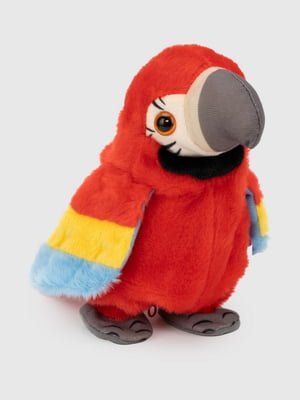 М'яка інтерактивна іграшка “Папуга” червона | 6742918