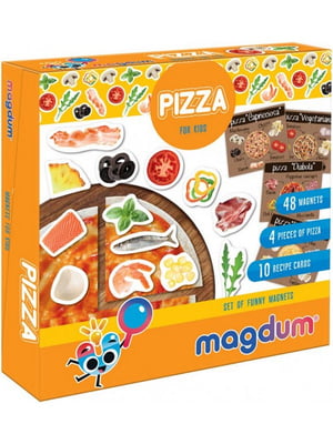 Набір магнітів Baby puzzle "Pizza" | 6743022