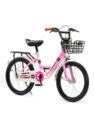 Велосипед дитячий Amhapi Qni102426 18" рожевий  | 6744312