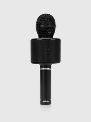 Караоке-мікрофон з світлом чорний | 6744865