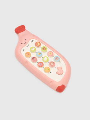 Телефон дитячий "Бананчик" рожевий | 6744923