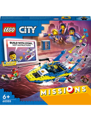 Конструктор LEGO City “Детективні місії водної поліції” | 6737873