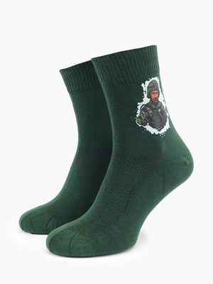 Шкарпетки зелені | 6738439