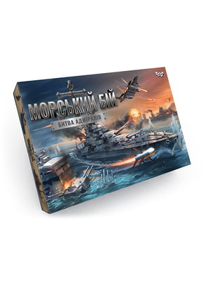 Настільна розважальна гра "Морський бій. Битва адміралів" | 6738725