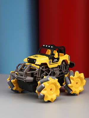Іграшка машинка перевертень жовта | 6740383