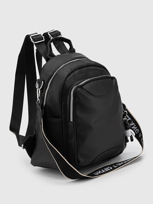 Рюкзак-сумка чорний | 6740476