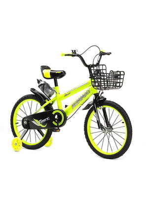 Велосипед дитячий Shote  18" салатового кольору | 6740982