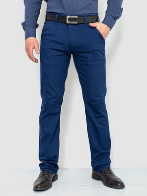 Синие брюки с карманами | 6759221