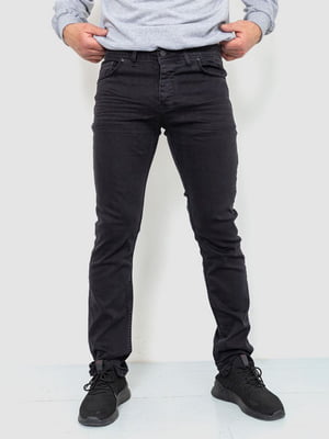 Черные прямые классические джинсы | 6759284