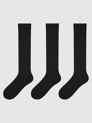 Набір чорних шкарпеток (3 пари) | 6759822