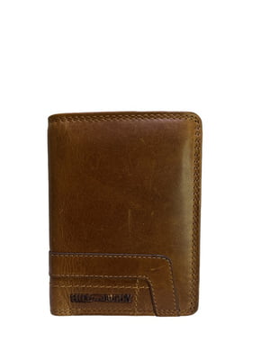 Шкіряний коричневий гаманець | 6760233