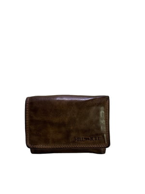 Темно-коричневий шкіряний гаманець | 6760325