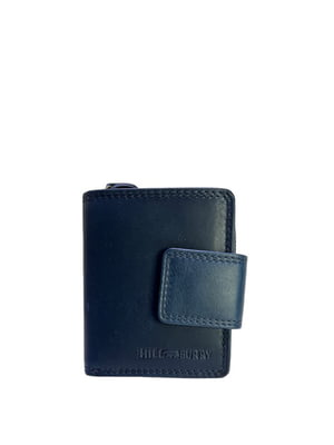 Шкіряний синій гаманець | 6760416