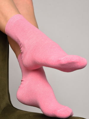 Демісезонні рожеві шкарпетки | 6761017