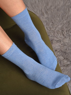 Демісезонні блакитні шкарпетки | 6761020