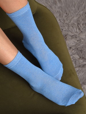 Демісезонні блакитні шкарпетки | 6761035