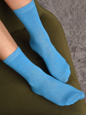 Демісезонні блакитні шкарпетки | 6761042