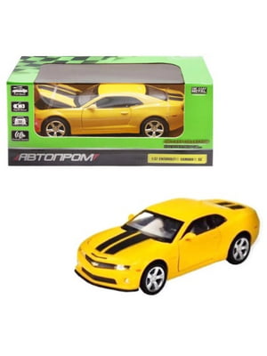 Жовта іграшкова машина Chevrolet Camaro | 6748312