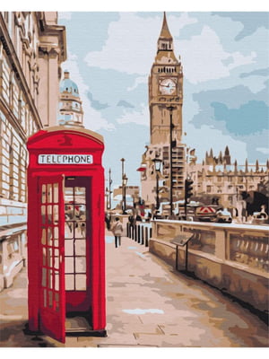 Картина за номерами “Символи Лондона” | 6748348