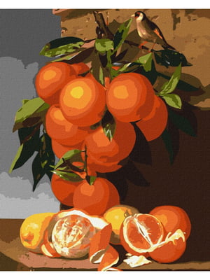Набір для розпису по номерах. "Апельсини та лимони" (40х50 см) | 6748407