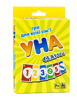 Настільна гра “УНА classic” карткова розважальна українською мовою | 6748942