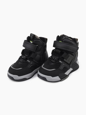 Кросівки-скейтера для хлопчика чорні | 6749014