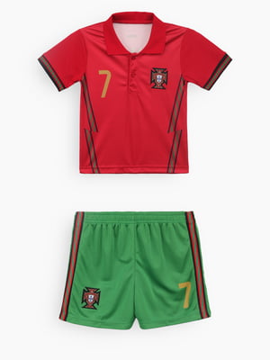Футбольна форма “Португалія”: футболка-поло і шорти | 6749259
